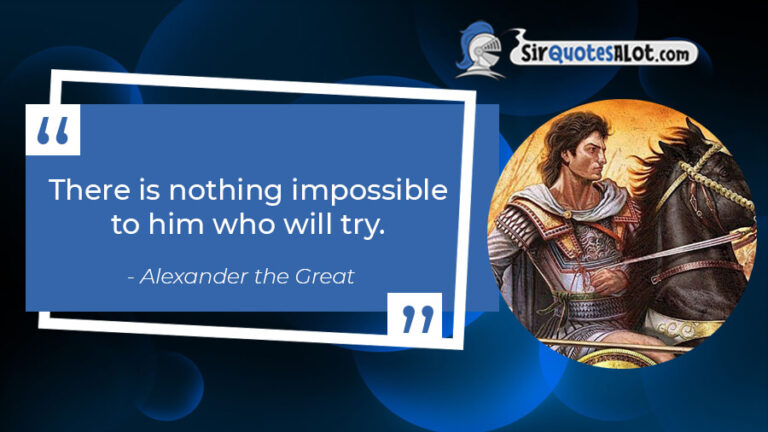 50 Timeless Alexander The Great Quotes Sir QuotesALot   Alexander The Great Quotes 768x432 